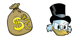 Gif Picsou argent